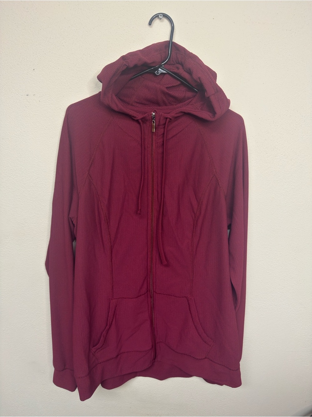 Torrid - Burgundy Zip-Up Hoodie